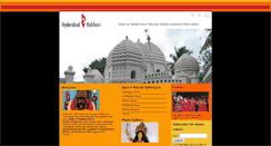 Desktop Screenshot of hyderabadkalibari.org